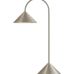 GRASP BORDLAMPE H47 BØRSTET RUSTFRIT STÅL PORTABLE