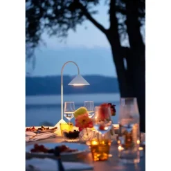 Grasp Bordlampe H47 Mat Hvid Portable
