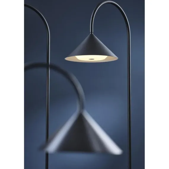 GRASP BORDLAMPE H47 MAT SORT PORTABLE - Frandsen