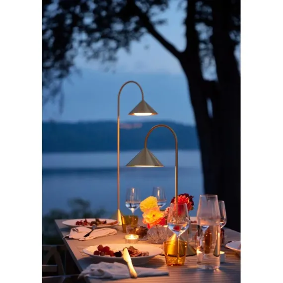 GRASP BORDLAMPE H72 MESSING PORTABLE - Frandsen