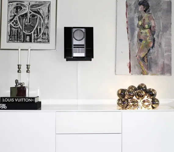 GROSS BORDLAMPE RØGGRÅ