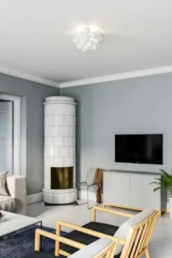 GROSS LOFTLAMPE HVID Ø50