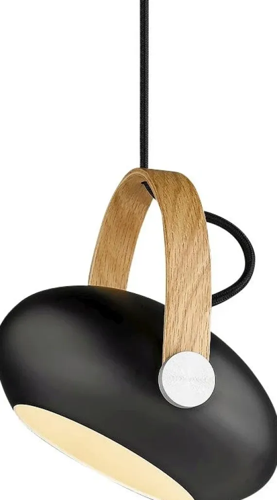 HALO DESIGN D.C SORT M/EGETRÆ Ø18 PENDEL