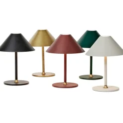 HYGGE BORDLAMPE Ø19 VARM GRÅ BATTERI LED