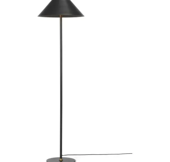 HYGGE GULVLAMPE 140 CM SORT E27