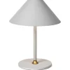 HYGGE LYS GRÅ BATTERI BORDLAMPE 800810