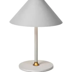 HYGGE LYS GRÅ BATTERI BORDLAMPE 800810