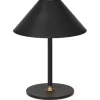 HYGGE SORT BATTERI BORDLAMPE 800803