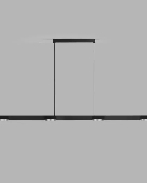 INLAY S1800 LINEAR DISC - MATT BLACK/SATIN SILVER