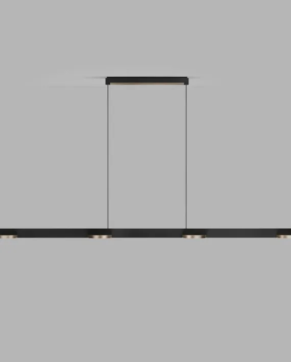 INLAY S1800 LINEAR DISC - MATT BLACK/SATIN GOLD
