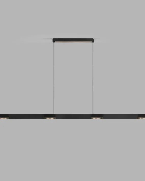 INLAY S1800 LINEAR DISC - MATT BLACK/SATIN GOLD