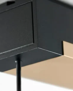 INLAY S1400 LINEAR MB/SG - MATT BLACK/SATIN GOLD