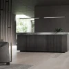 INLAY S1400 LINEAR MB/SS - MATT BLACK/SATIN SILVER