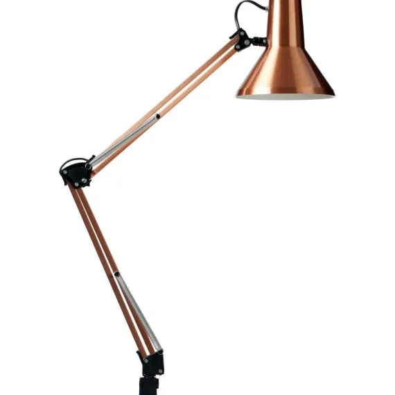 JENSEN ARKITEKTLAMPE BØRSTET KOBBER