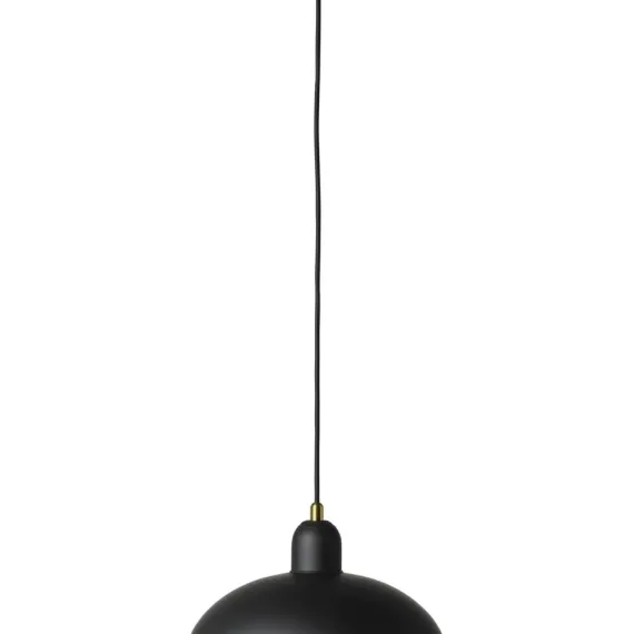 Kaiser Idell 6631-P Pendel Fritz Hansen - Mat Sort/Messing