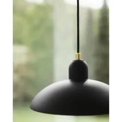 Kaiser Idell 6631-P Pendel Fritz Hansen - Mat Sort/Messing