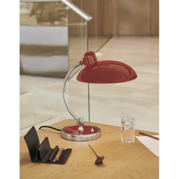 KAISER IDELL 6631-T LUXUS BORDLAMPE - VENETIAN RED