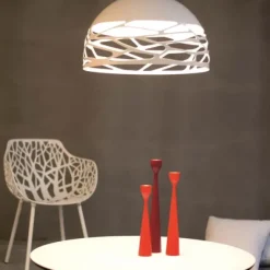 Kelly Pendel Ø50 Hvid