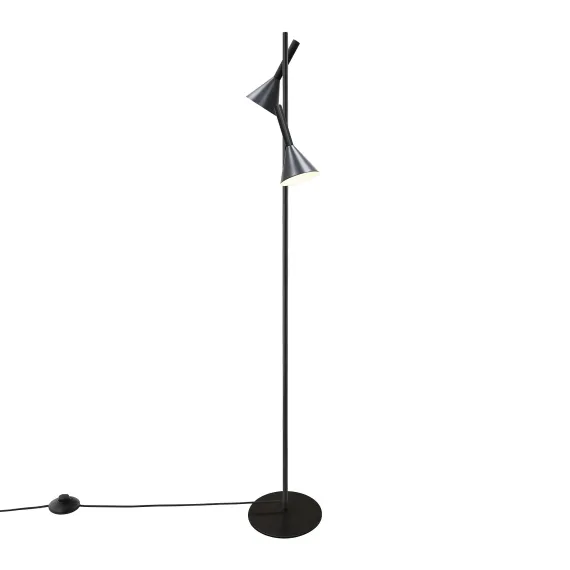 Kelvis | Gulvlampe | Sort