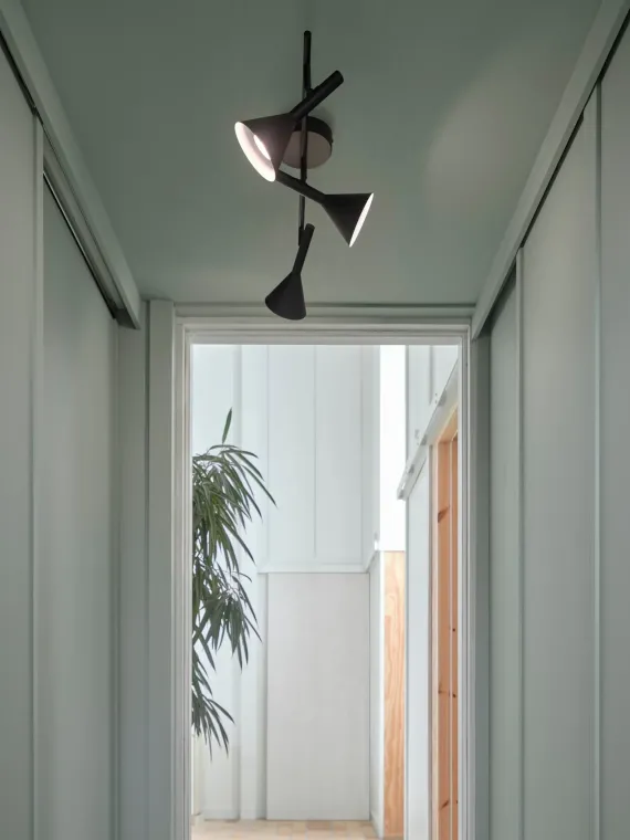Kelvis 3-Spot | Loftlampe | Sort