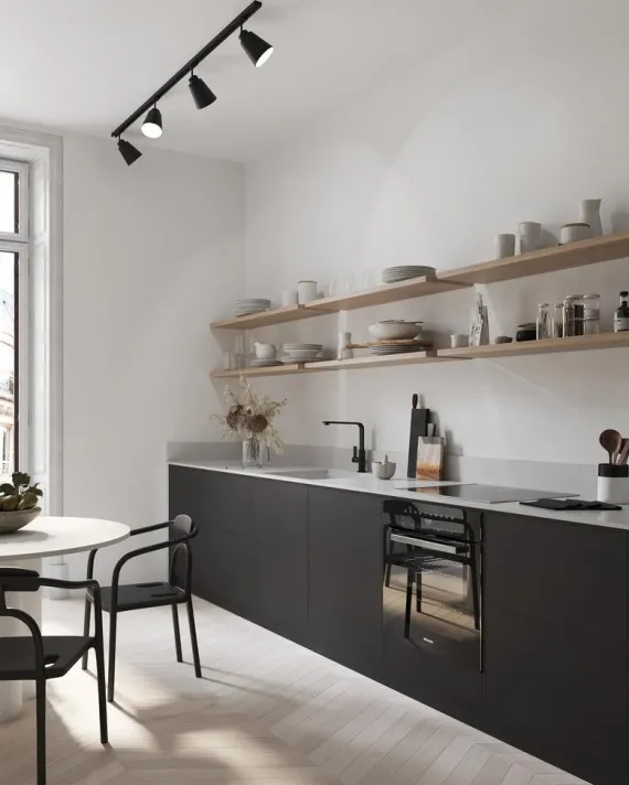 Koniekel Skinne Spot Mat Sort - Nordlux