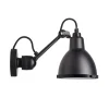 Lampe Gras No. 304 Badeværelse Væglampe - Sort / IP64