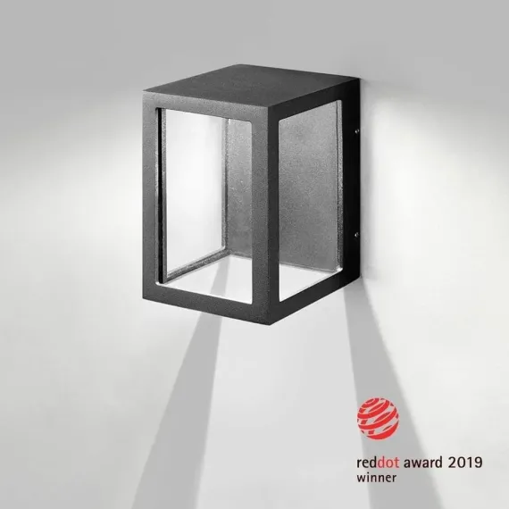 Lantern W1 Sort LED - Udendørslampe