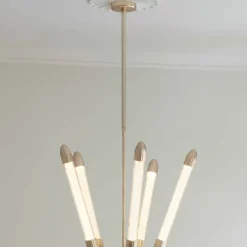 Lemon Squeeze Penta long - plated brass