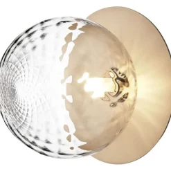 LIILA 1 LARGE VÆGLAMPE IP44 NORDISK GULD/KLAR