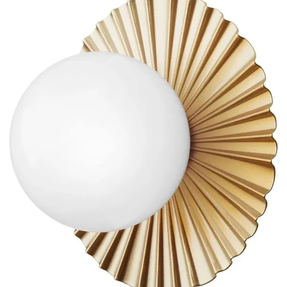 LIILA MUUSE VÆG/LOFT Ø23 GULD/OPAL SMALL - Nuura