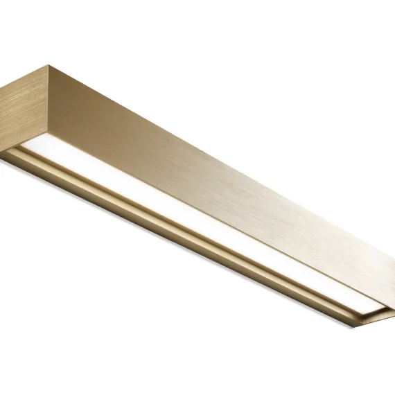 LINEA W3 VÆGLAMPE BRASS L600 SWITCH TUNE