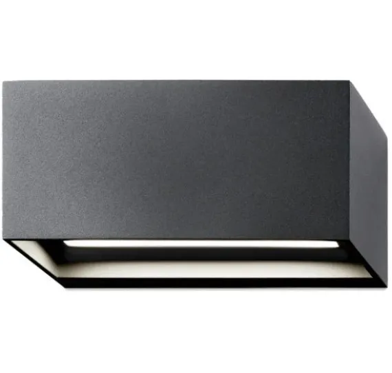 LINEA W1 VÆGLAMPE SORT L150 SWITCH TUNE