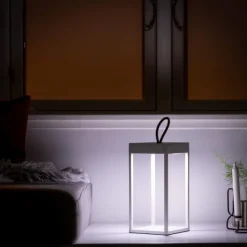 Lucerna Lantern 30 Hvid - Bordlampe