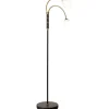 LUCID LED GULVLAMPE 2 ARM OPAL ANTIQUE