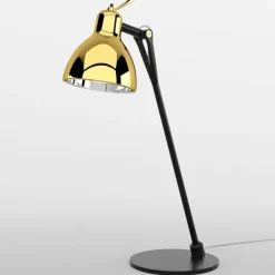 Luxy Glam T0 Bordlampe Sort/guld