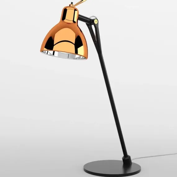 Luxy Glam T0 Bordlampe Sort/kobber