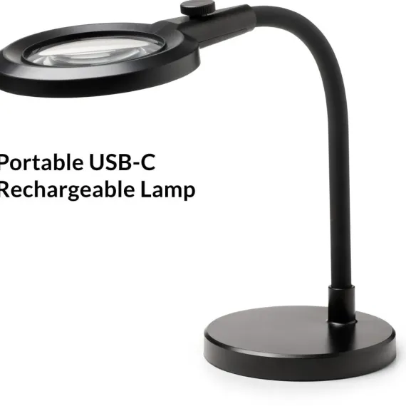 MAGNI LUP CHARGE PORTABLE BORDLAMPE SORT