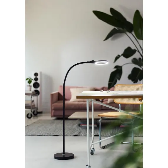 MAGNI LUP CHARGE PORTABLE GULVLAMPE SORT