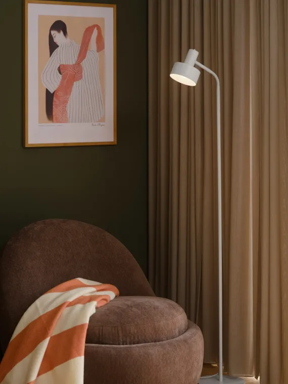 Matis | Gulvlampe | Hvid