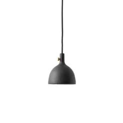 Menu Cast Pendel Shape 2 - Ø9 cm, Sort, G9