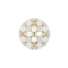 Mida Plafond Ø50 Hvid/guld - Loftlampe
