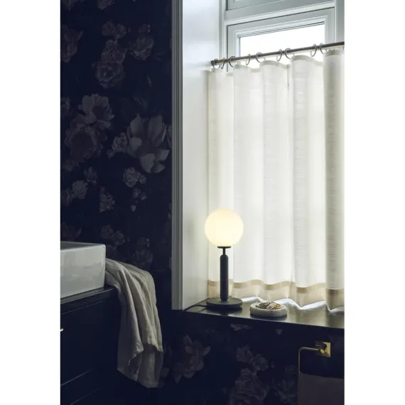MIIRA BORDLAMPE STENGRÅ/OPAL