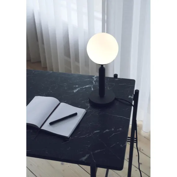 MIIRA BORDLAMPE STENGRÅ/OPAL