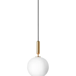 MIIRA 1 LARGE PENDEL MESSING/OPAL