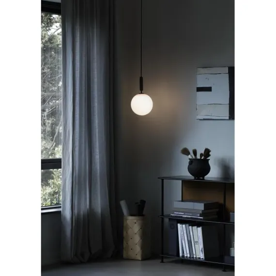 MIIRA 1 LARGE PENDEL STENGRÅ/OPAL