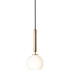 MIIRA 1 PENDEL MESSING/OPAL