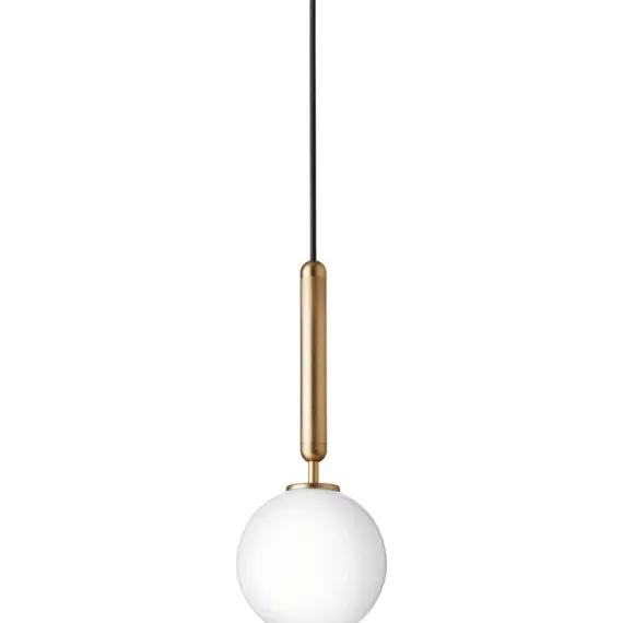 MIIRA 1 PENDEL MESSING/OPAL