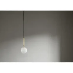 MIIRA 1 PENDEL MESSING/OPAL