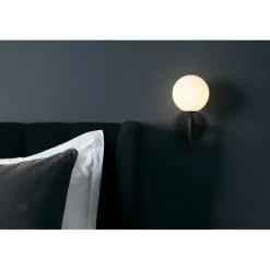 MIIRA VÆGLAMPE STENGRÅ/OPAL