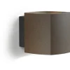 MIRAGE VÆGLAMPE W1 LED RUST INDE/UDE LAMPE